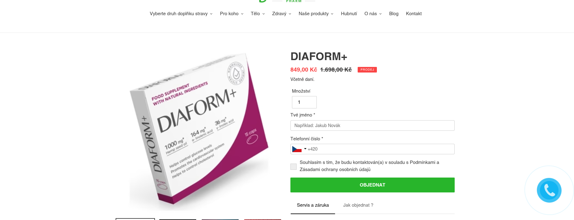 Diaform+ podvod