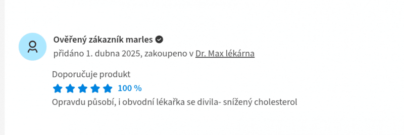 Jaký silný má Arterin efekt na cholesterol? Vyplatí se? (recenze) 4 arterin diskuze